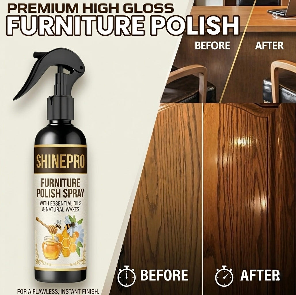 ShinePro Dust Free Furniture Polish Spray