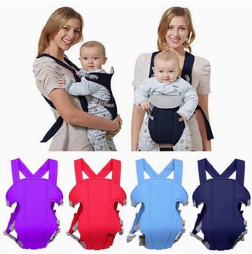 2-in-1 Multifunctional Baby Carrier – Breathable, Adjustable, Front & Back Carry