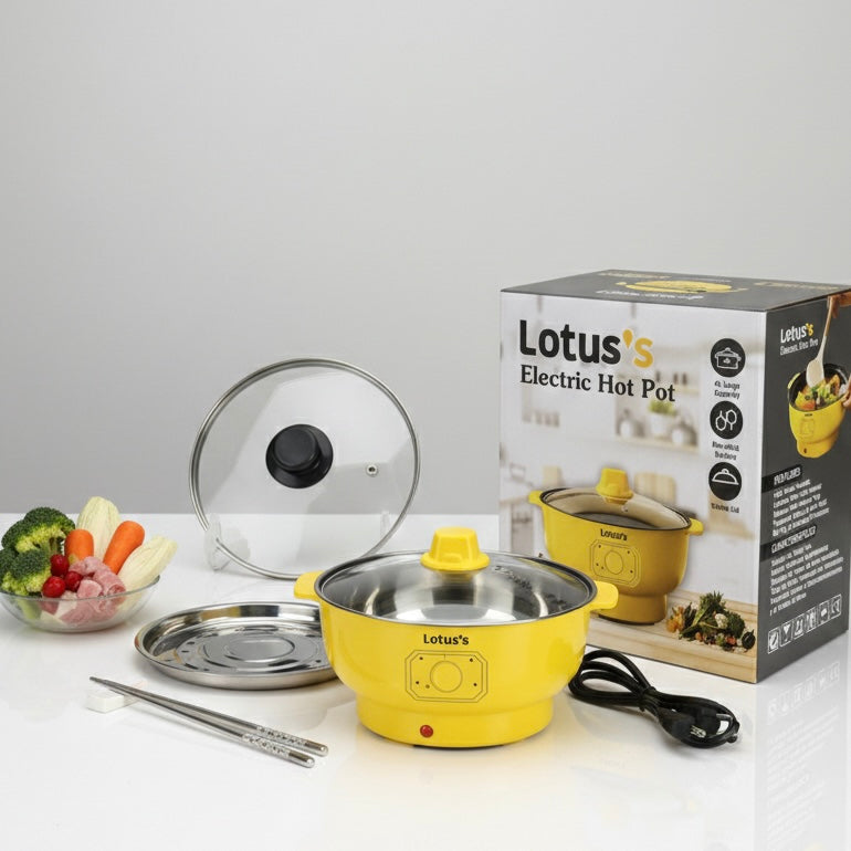 Imported Lotus Electric Hot Pot Big Size
